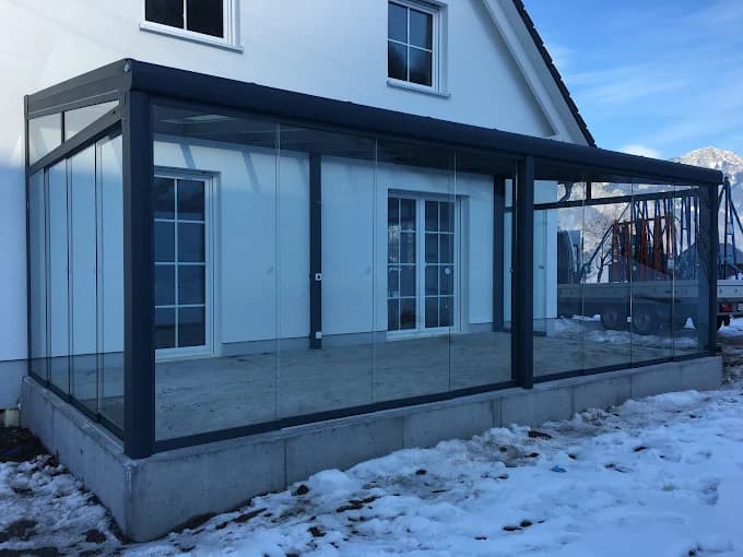Glasdach – Referenz 5, Outdoor-Lounge