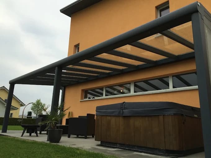 Glasdach – Referenz 4, Überdachung Terrasse